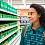 인구 증가와 식량의 글로벌 가격 - **Prompt 1: Smart Shopping in a Modern Supermarket**
    A diverse woman in her late 30s, dressed in...