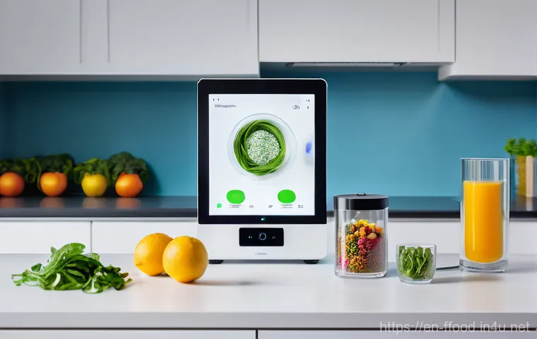 미래식량 혁신 기술 - AI-Powered Precision Agriculture in a Smart Field**
An expansive, hyper-modern agricultural field ba...