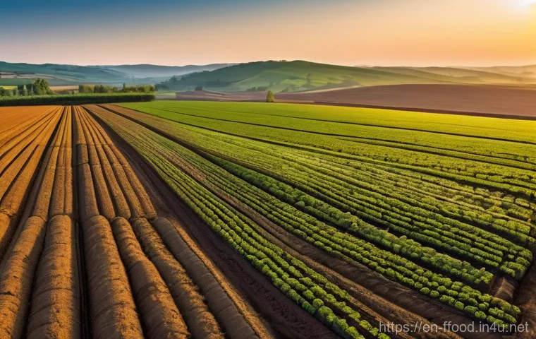 미래 농업의 로봇 기술 - Prompt 1: Dawn of Precision Planting Robots** 미래 농업의 로봇 기술 - Prompt 1: Dawn of Precision Planting Robots**